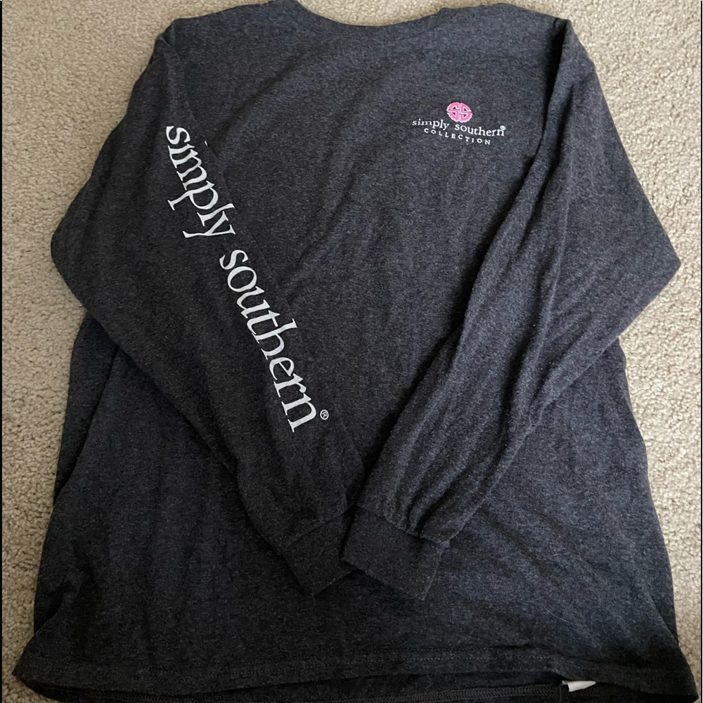 Simply southern, Youth large, Dark grey